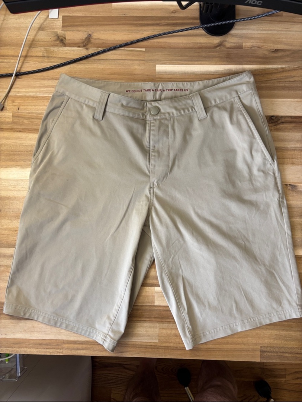 RHONE Men's commuter shorts - stretch fabric for easy movement